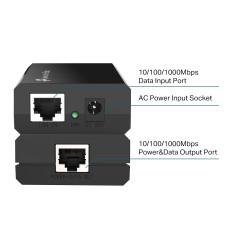 Omada POE Injector Adapter POE150S - Enhance Your Network Power with Reliable Performance